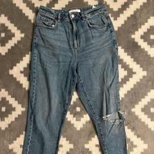 Dynamite Claudia jeans high rise straight cut